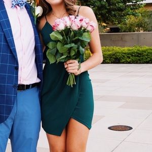 Green Cocktail Dress
